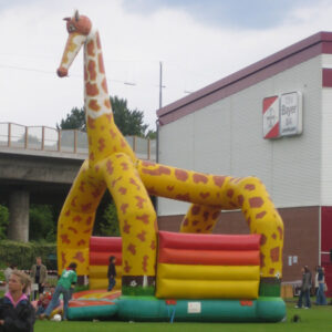 Giraffe Jumping Castle